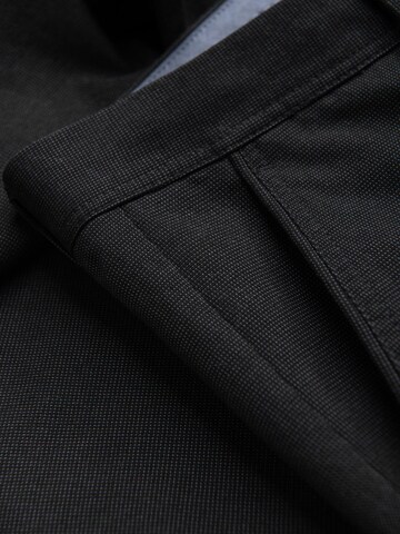 Ombre Slimfit Hose in Schwarz