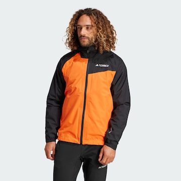 ADIDAS TERREX Outdoorjacke in Orange: Vorderseite