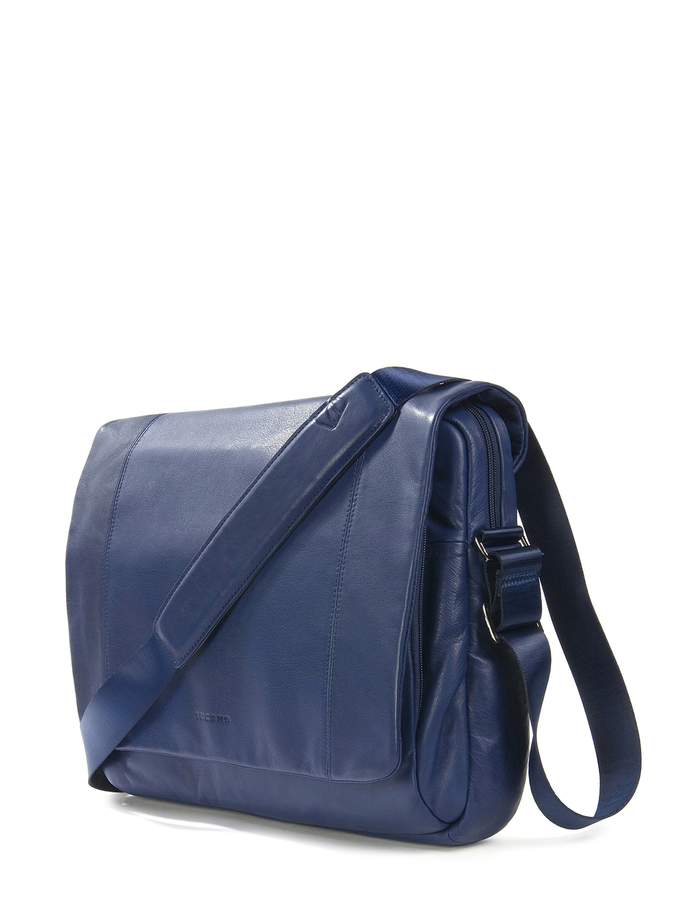 Borsa a tracolla di TUCANO in blu: frontale