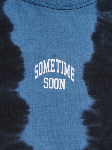 SOMETIME SOON Shirt 'River' in Blauw