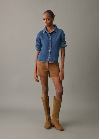 MANGO TEEN Bluse 'Selene' in Blau