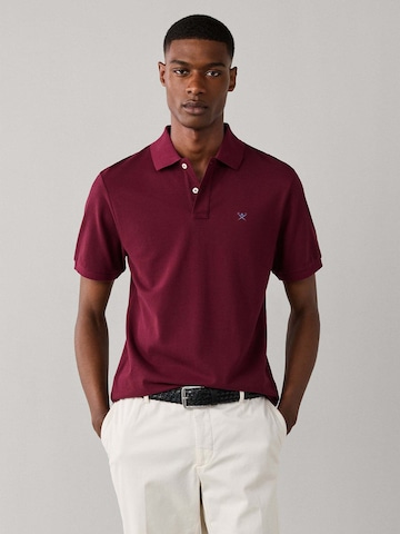 T-Shirt Hackett London en rouge : devant