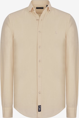 Giorgio di Mare Button Up Shirt 'Mendy' in Beige: front