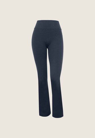 Freddy Bootcut Hose in Blau: Vorderseite