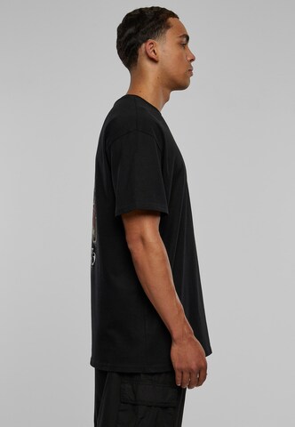 melns MT Upscale T-Krekls 'Santa Monica'