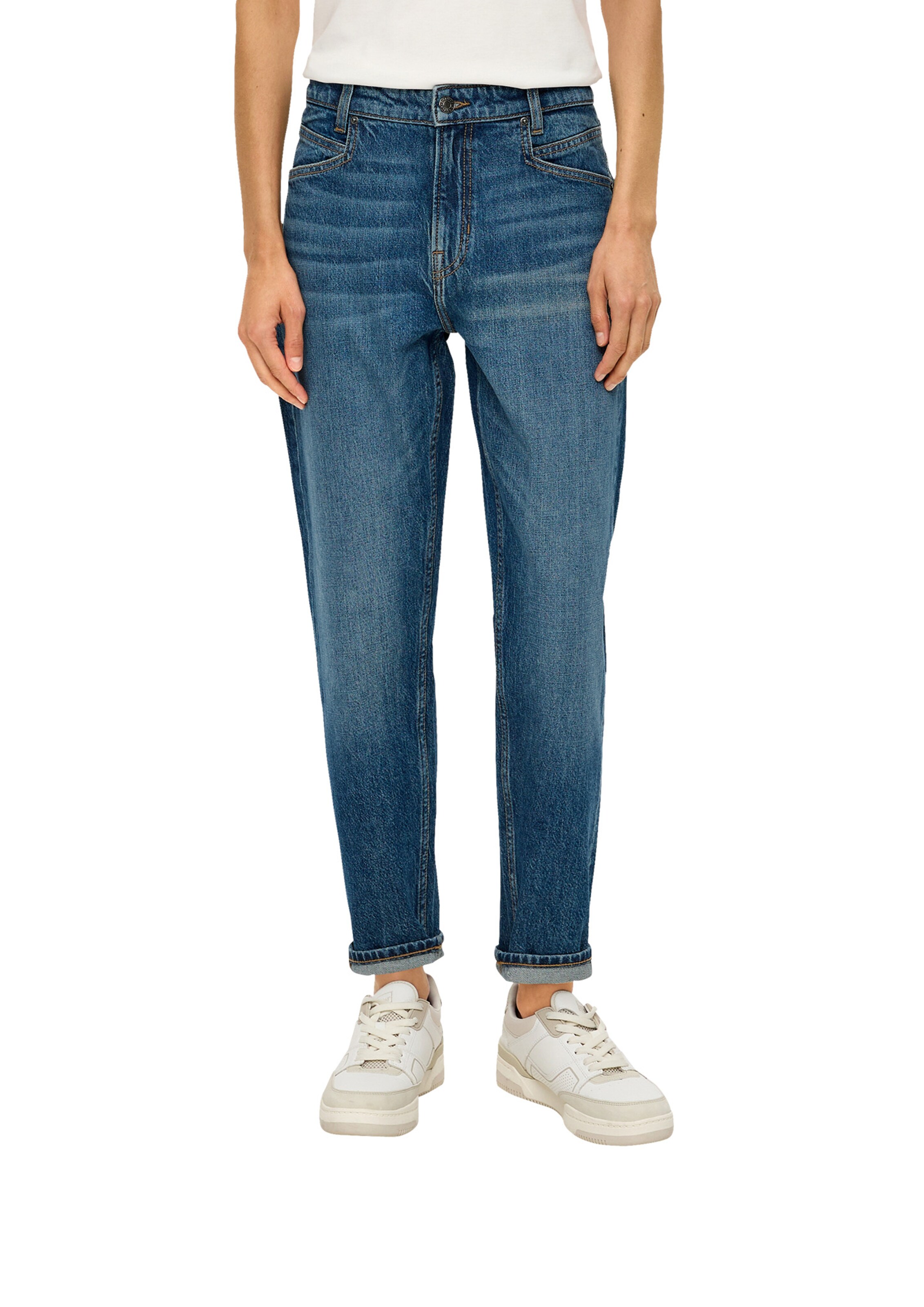 Coupe slim Jean s.Oliver en bleu : devant