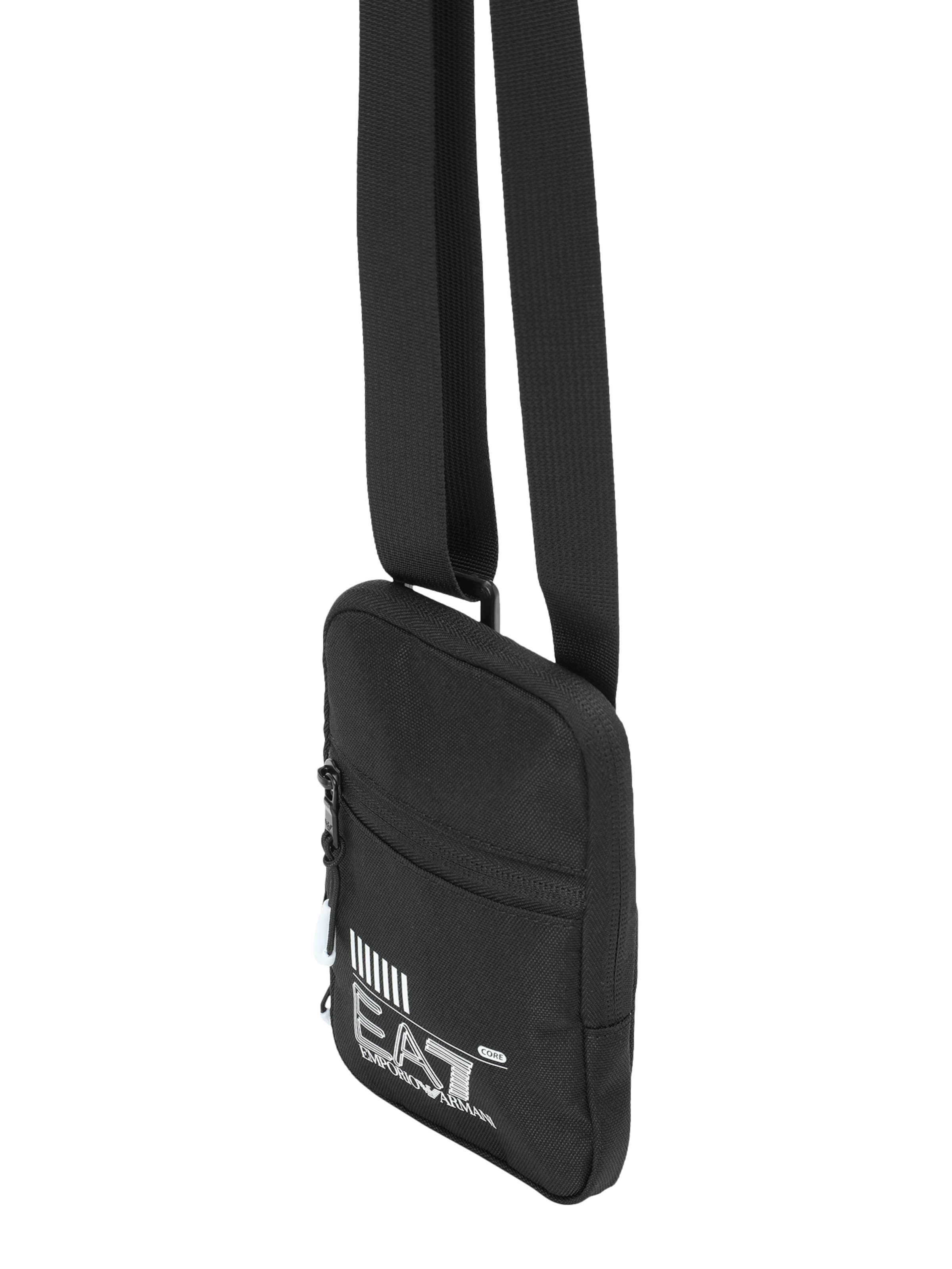 Sac à bandoulière EA7 Emporio Armani en noir : devant