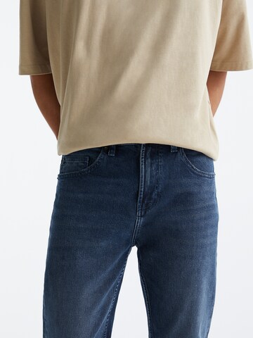 Regular Jean Pull&Bear en bleu