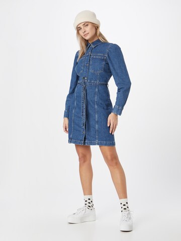 GAP - Vestido camisero en azul