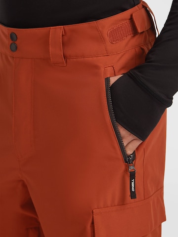 O'NEILL Loosefit Outdoorové kalhoty – červená