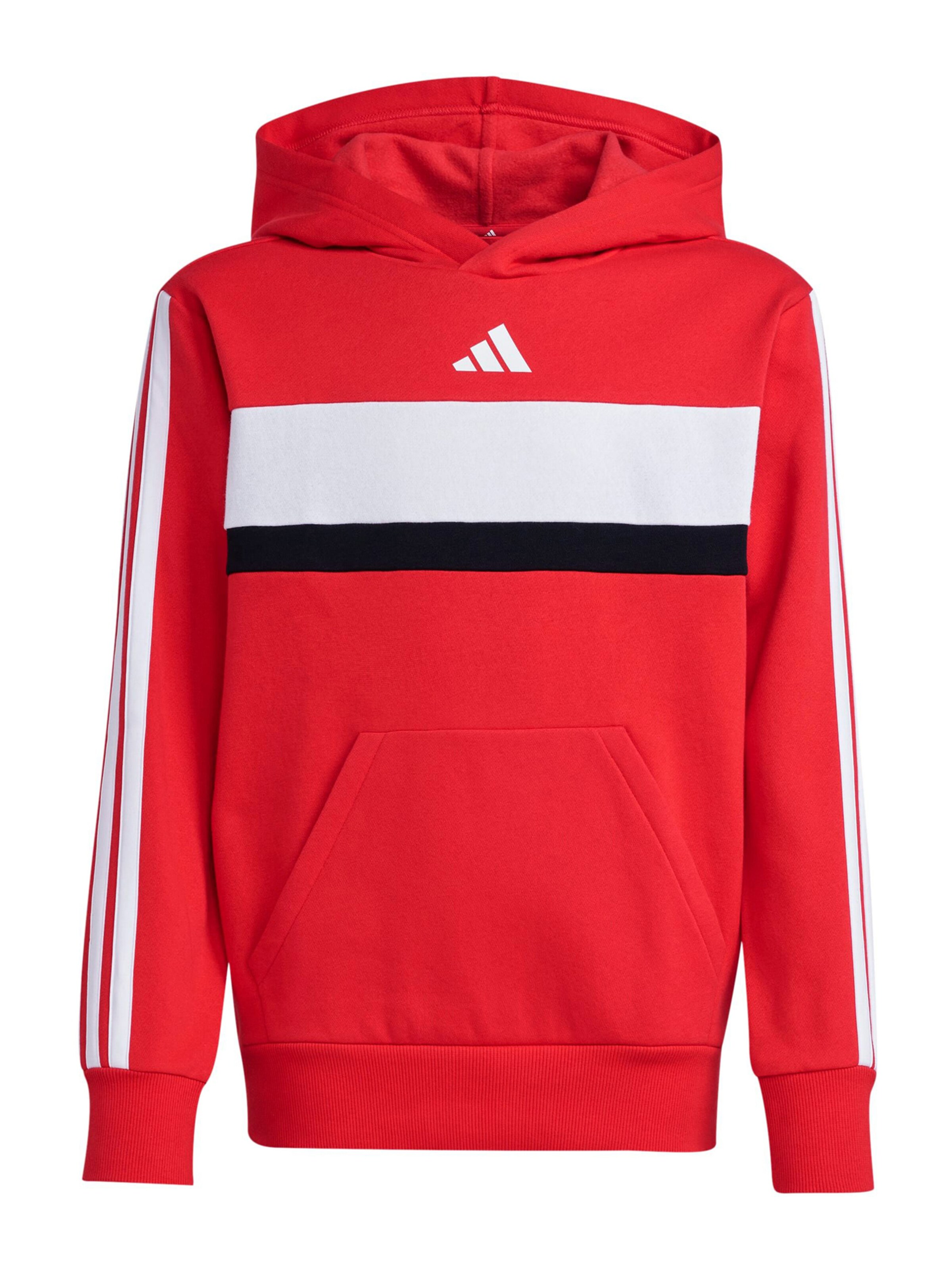 ADIDAS SPORTSWEAR Αθλητική μπλούζα φούτερ σε κόκκινο: μπροστά