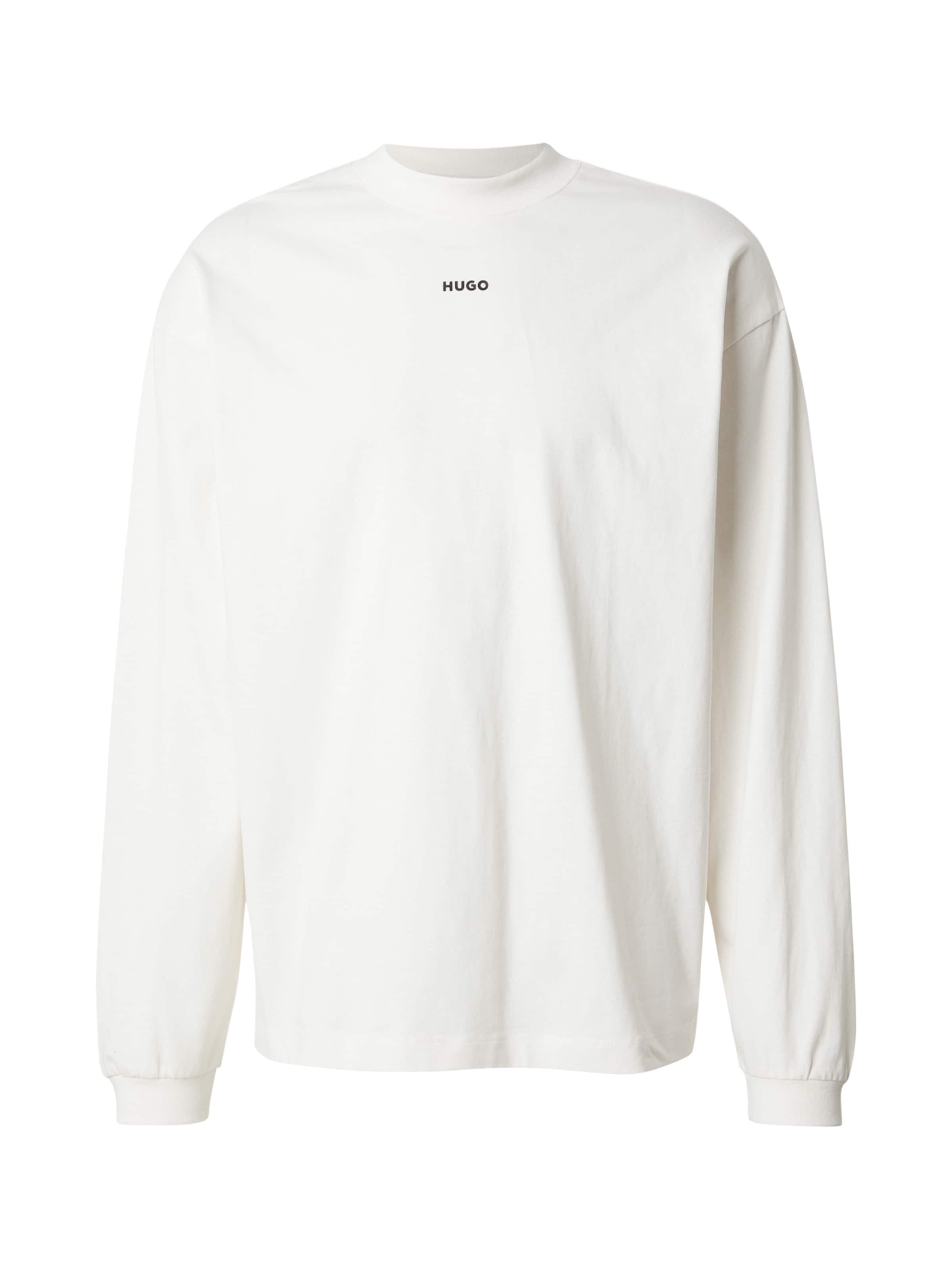 HUGO - Camisa 'Daposo' em branco: frente