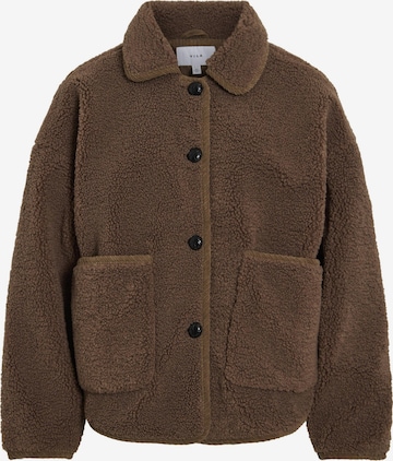 VILA Přechodná bunda 'VIMELUSA' – hnědá: přední strana