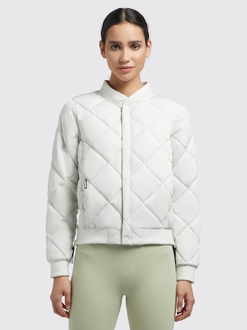 khujo Демисезонная куртка 'Leona2' в Белый: спереди
