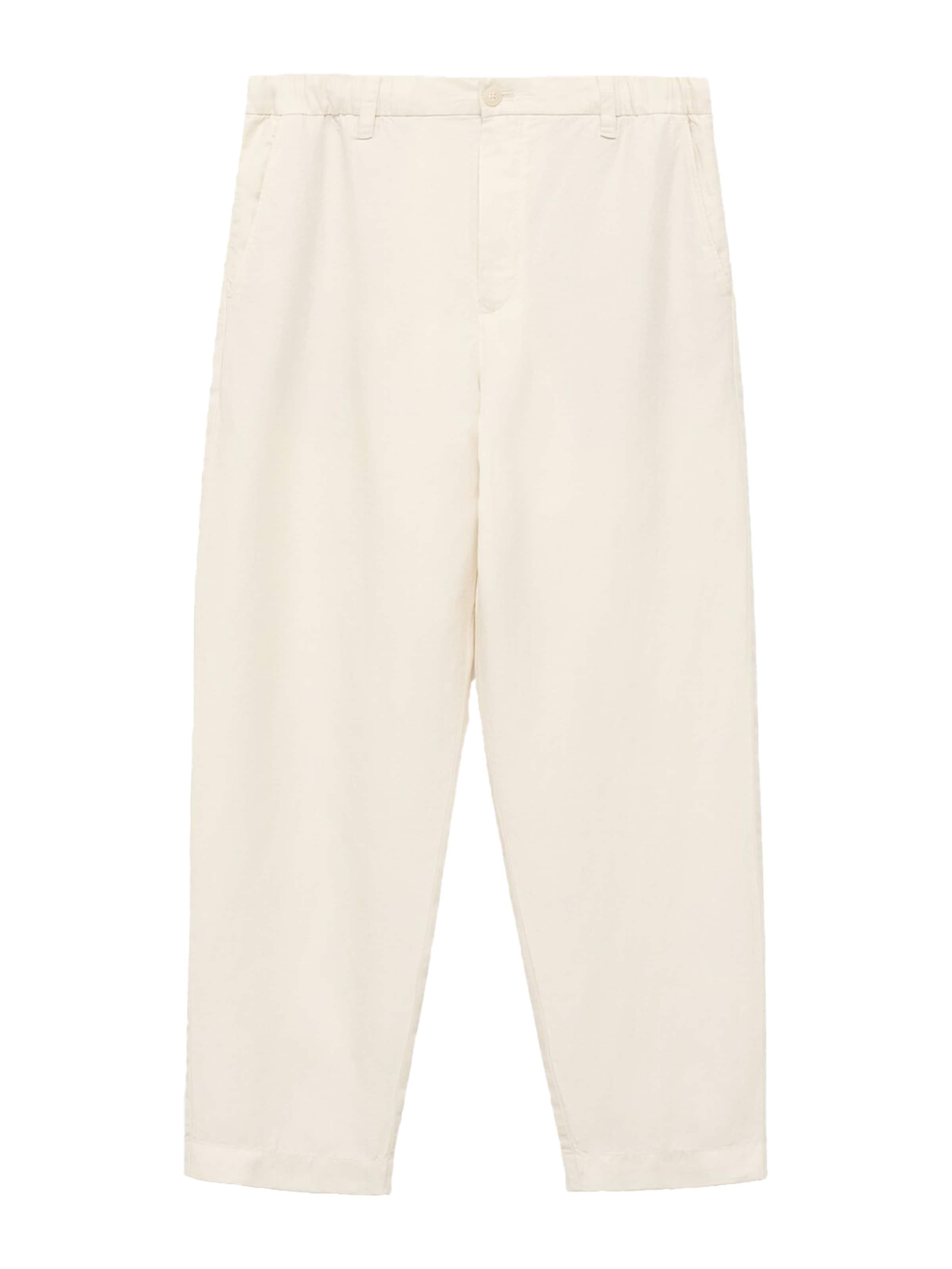 MANGO MAN Regular Hose 'RUSTIC' in Beige: Vorderseite