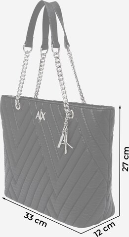 ARMANI EXCHANGE Shopper in Schwarz