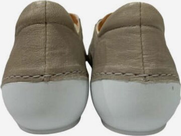 THINK! Ballet Flats with Strap in Beige