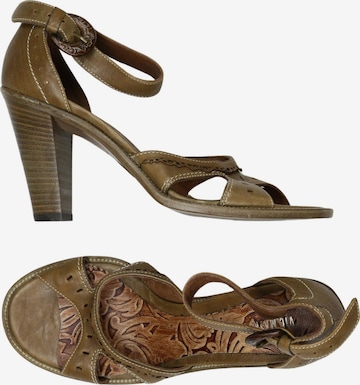 VIC MATIÉ Sandalen 36,5 in Braun: Vorderseite