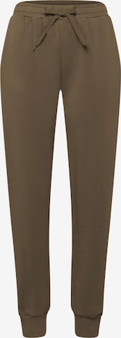 Hanro Regular Sweatpants Natural in Grün: predná strana