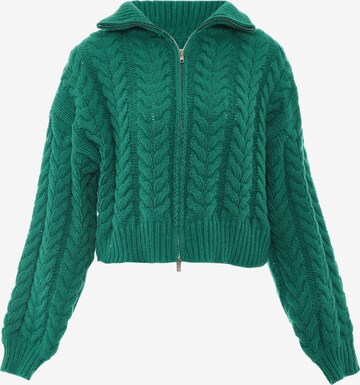 Cardigan MYMO en vert : devant