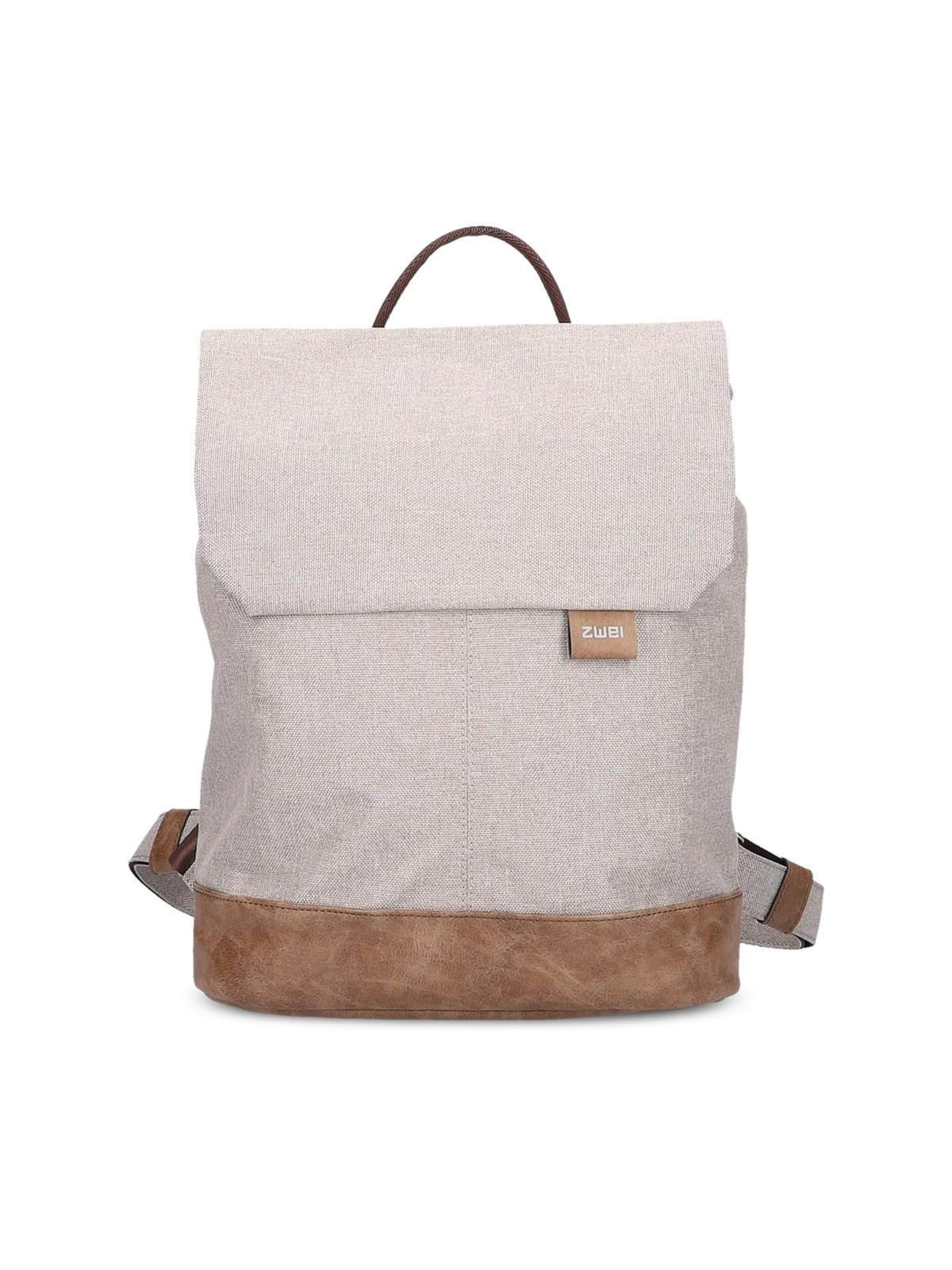 ZWEI Rugzak 'OLLI OR13' in Beige: voorkant