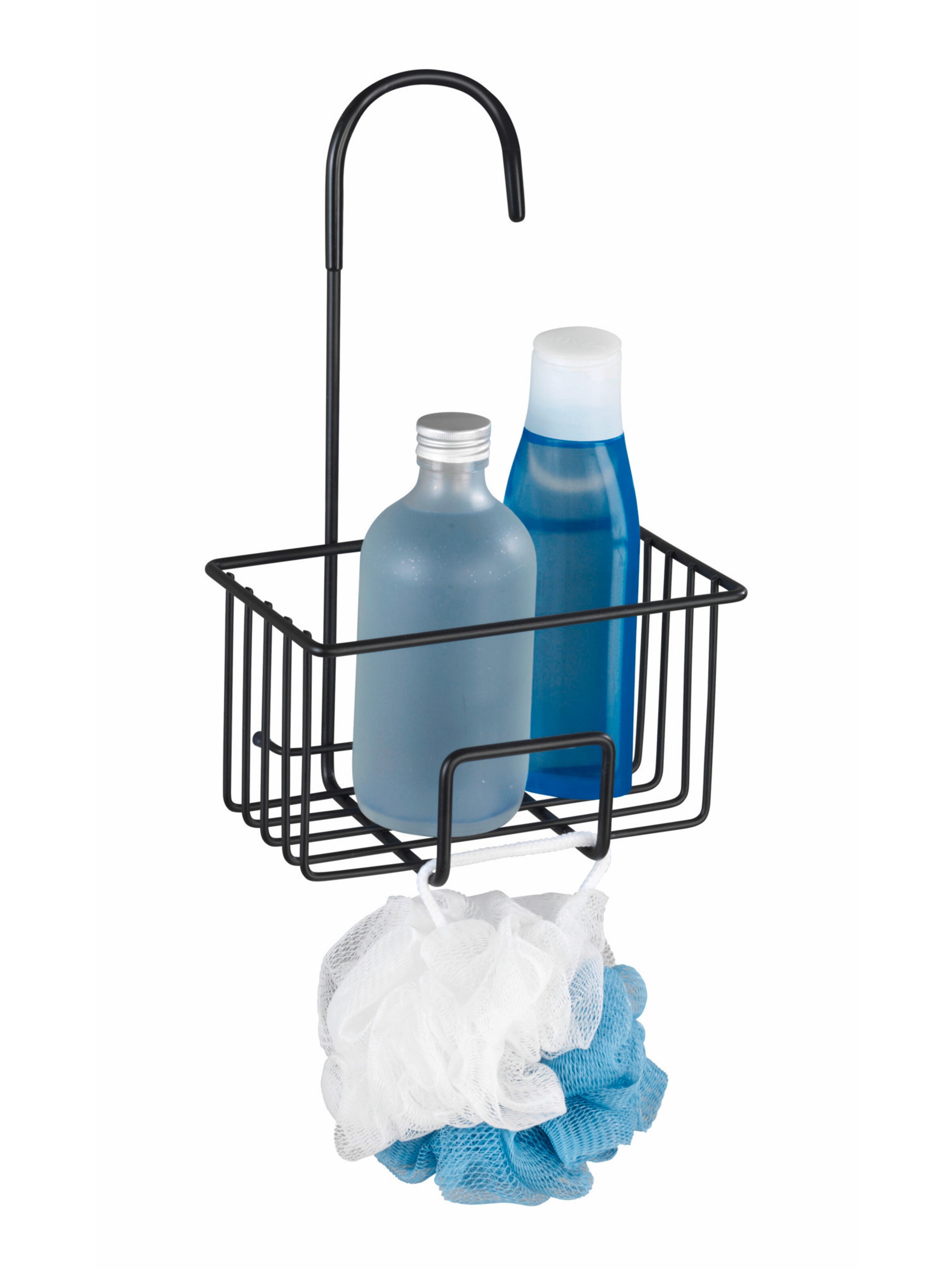 Wenko Shower Accessories 'Milito' in Black