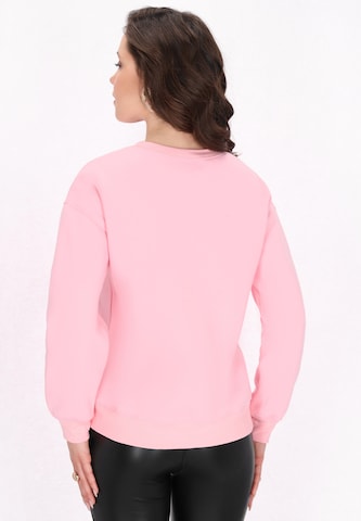 Sweat-shirt 'Fashion Look' faina en rose