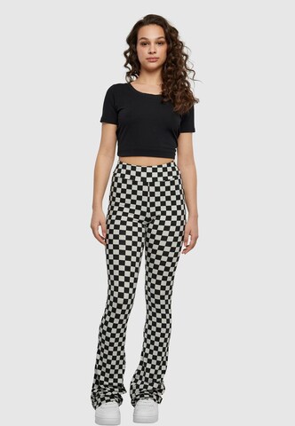 évasé Pantalon Urban Classics en noir