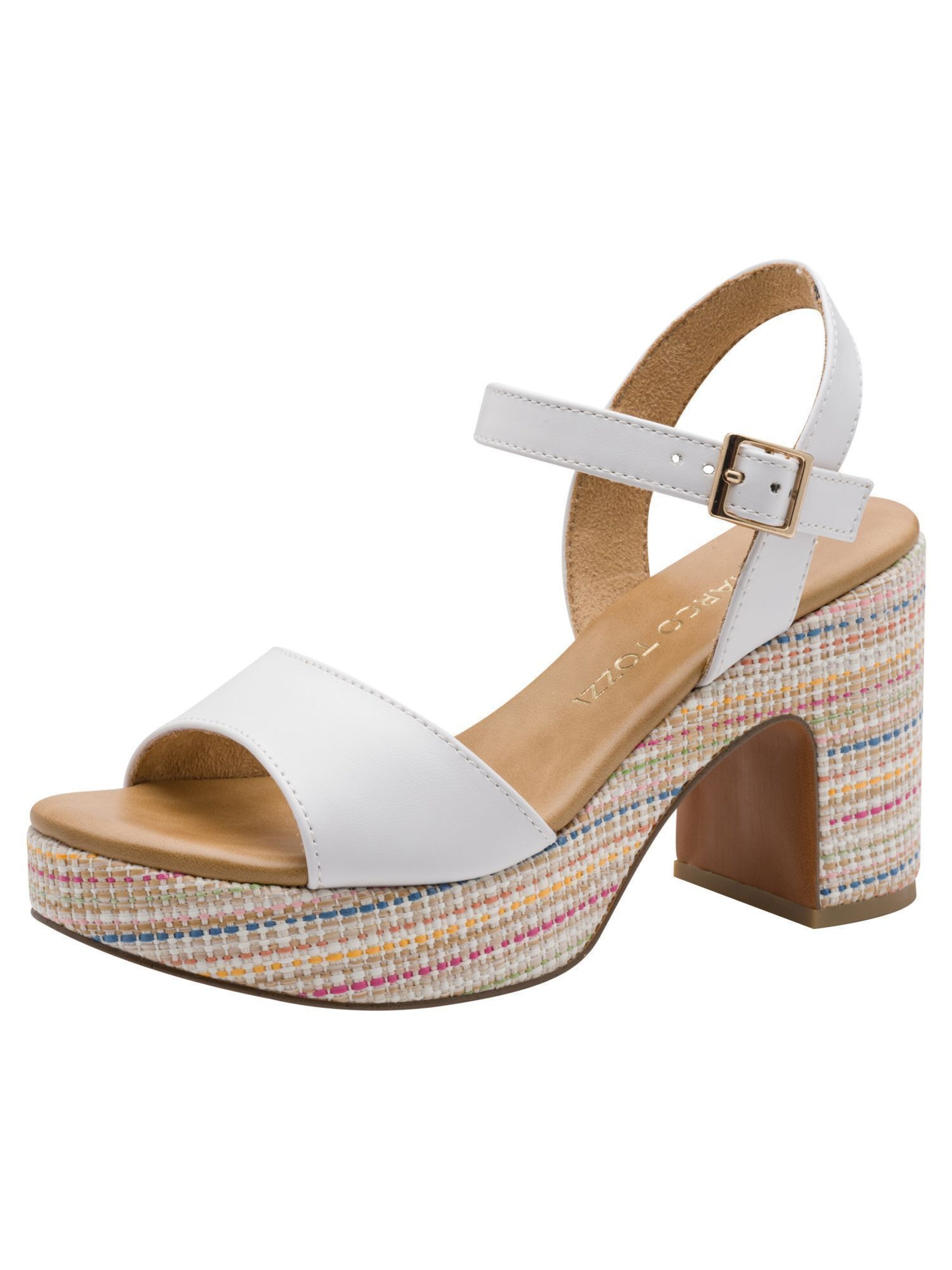 MARCO TOZZI Sandale in weiß, Produktansicht