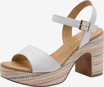 Sandales MARCO TOZZI en blanc : devant