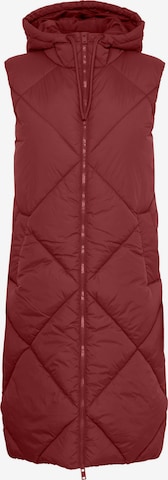 b.young Vest 'Bomina' i rød: forside