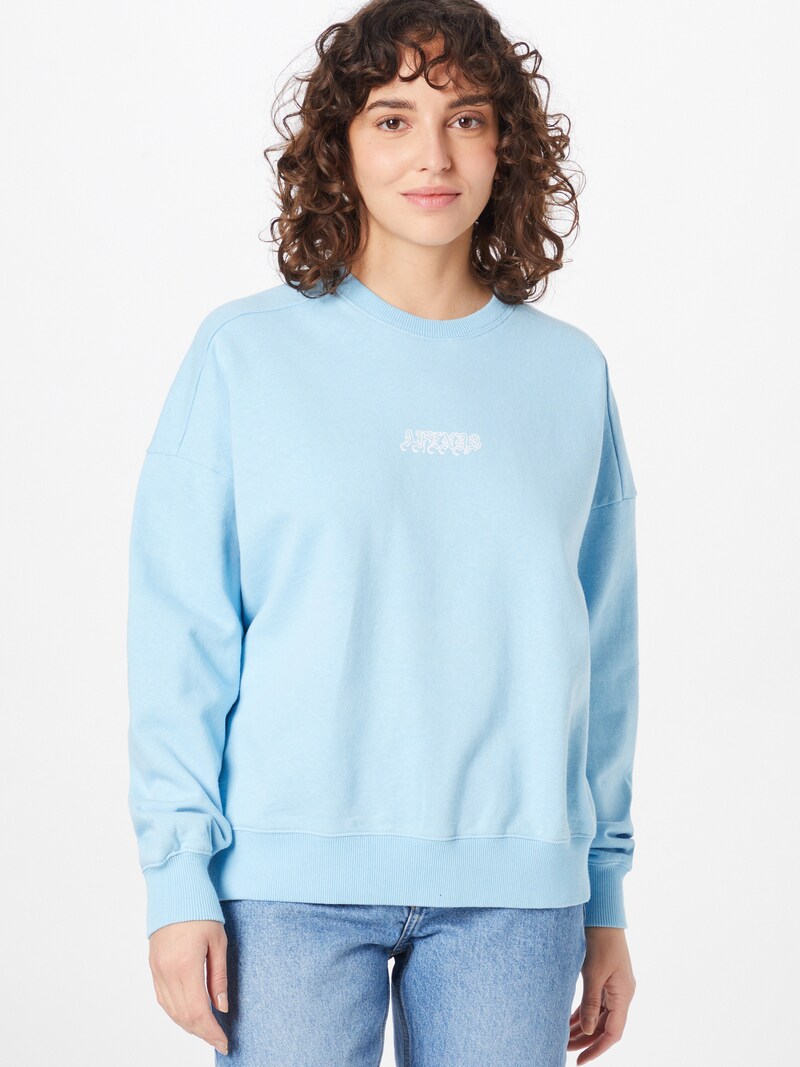 Women Clothing Afends Sweaters Light Blue