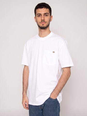 T-Shirt 'LURAY POCKET TEE SS' DICKIES en blanc