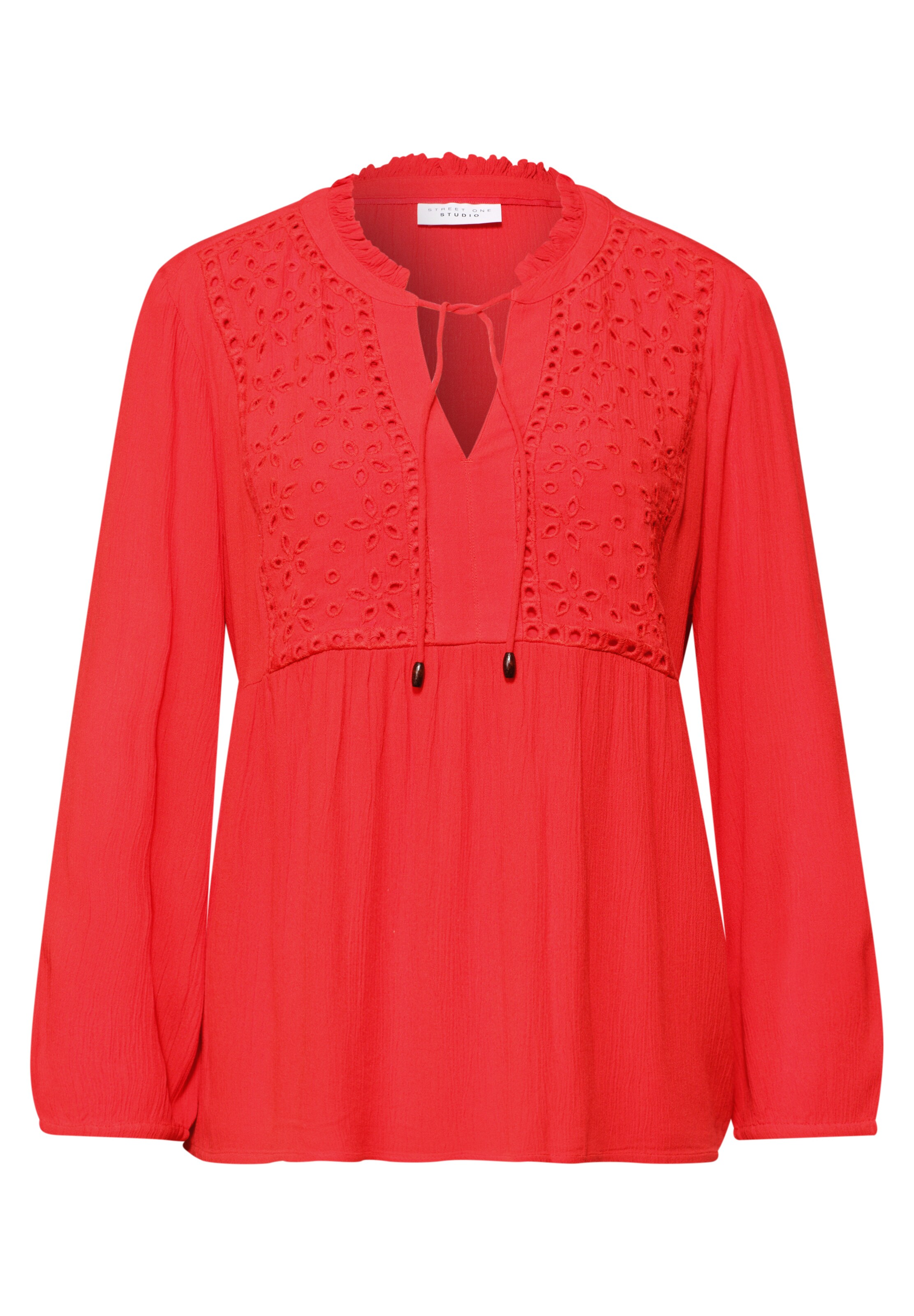 Street One Studio Bluse in Rot: Vorderseite