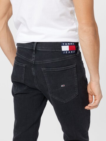 Tommy Jeans Slimfit Jeans 'Scanton' in Schwarz