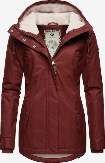 Ragwear Zimska jakna 'Monade' u tamno crvena, Pregled proizvoda