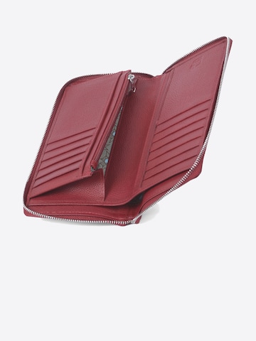 Porte-monnaies 'Kopenhagen  1' margelisch en rouge