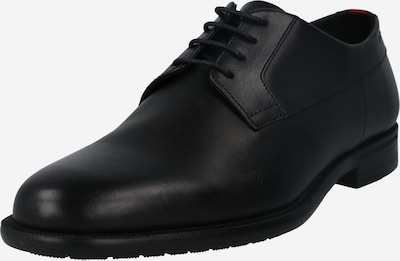 Pantofi cu șireturi 'Kyron Derb' HUGO pe negru, Vizualizare produs