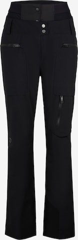 ZIENER Workout Pants 'TIPPA-Z' in Black: front