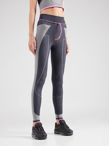 Hummel Skinny Spodnie sportowe w kolorze szary: przód
