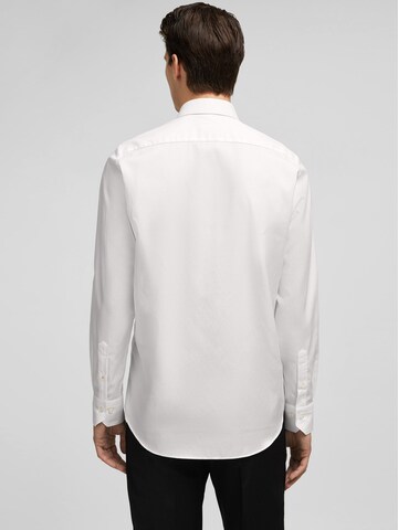 HECHTER PARIS Regular Fit Businesshemd in Weiß