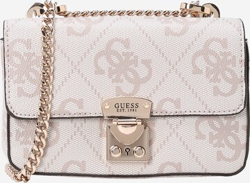 GUESS Crossbody bag 'Eliette' in White: front