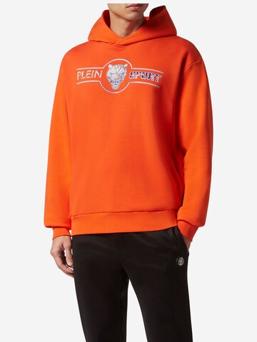 Sweat-shirt Plein Sport en orange : devant