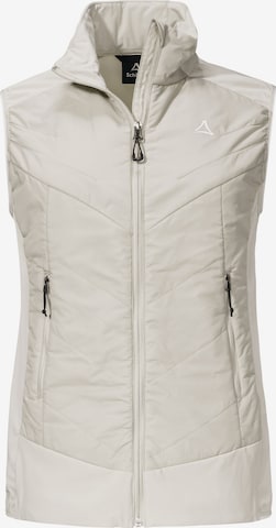Gilet ' Hiking Hybrid Vt Style Blaueis WMS ' Schöffel en beige : devant