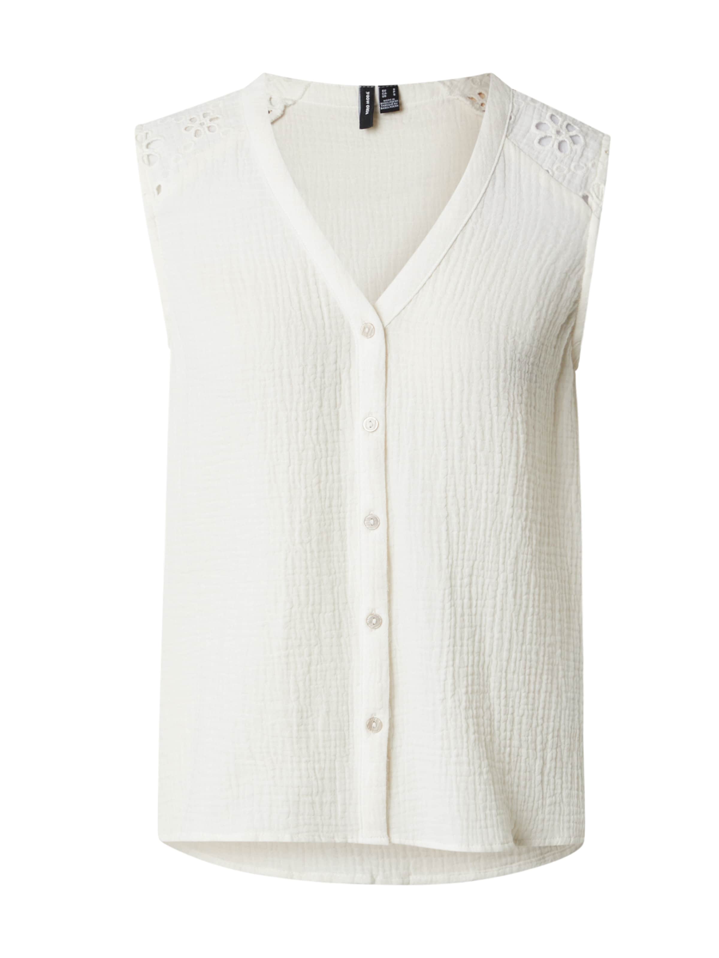 VERO MODA - Blusa 'VMNatali' en blanco: frente