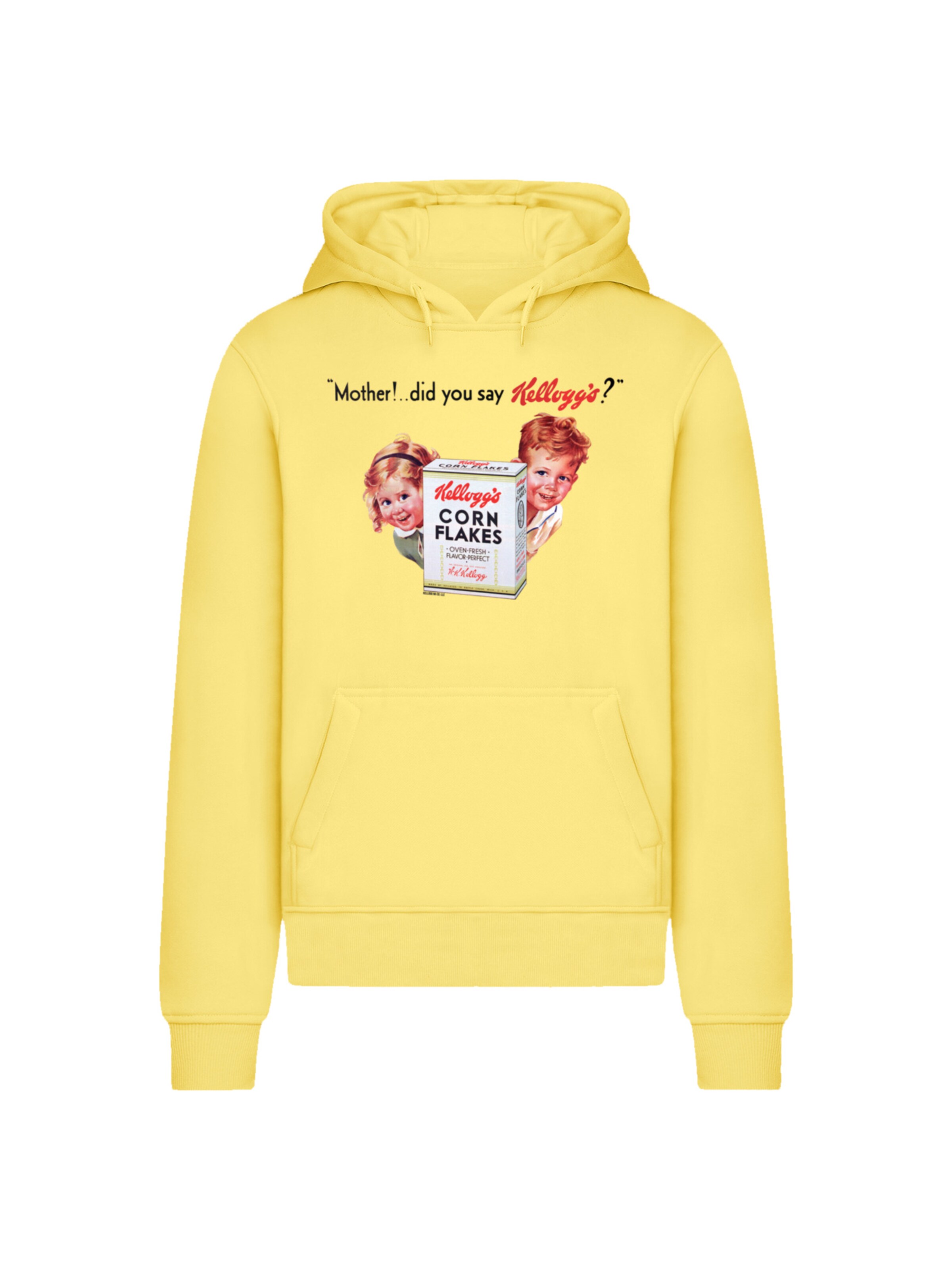 F4NT4STIC Hoodie in Gelb: Vorderseite