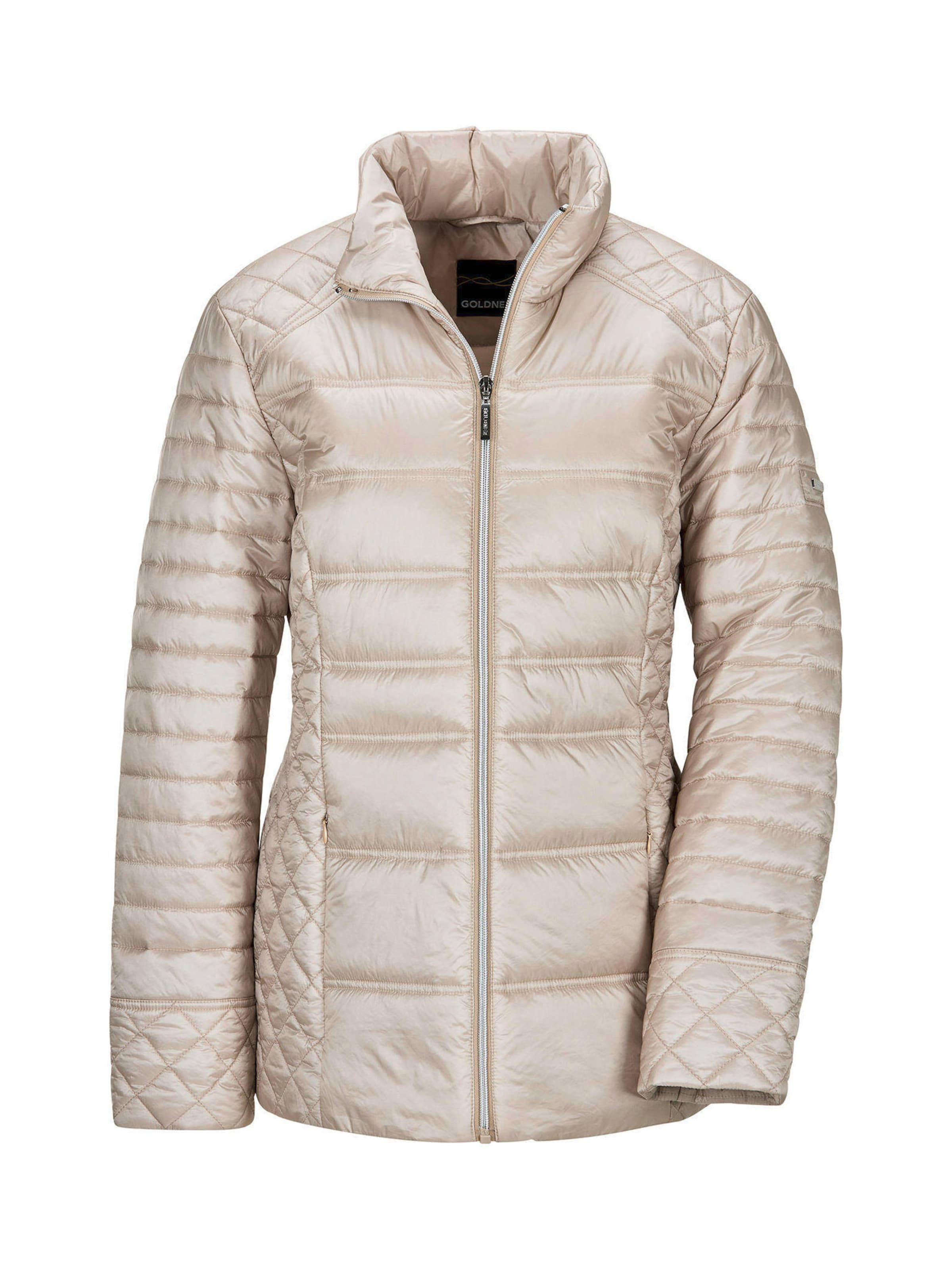 Veste mi-saison Goldner en beige : devant