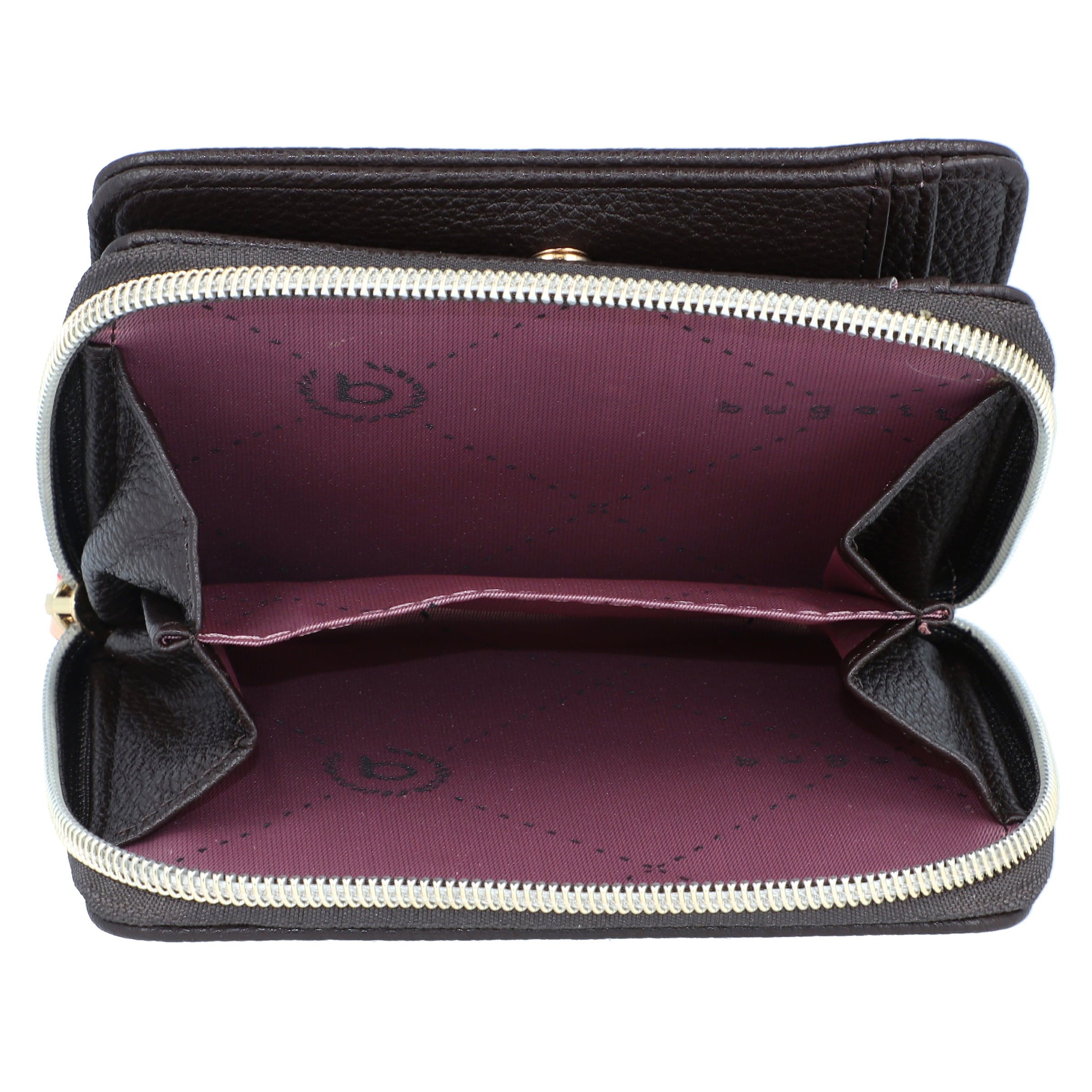 Portamonete 'Ella' di bugatti in marrone