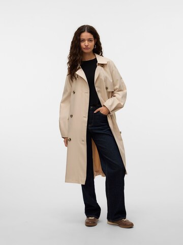 VERO MODA Tussenmantel 'VMDoreensoffy' in Beige
