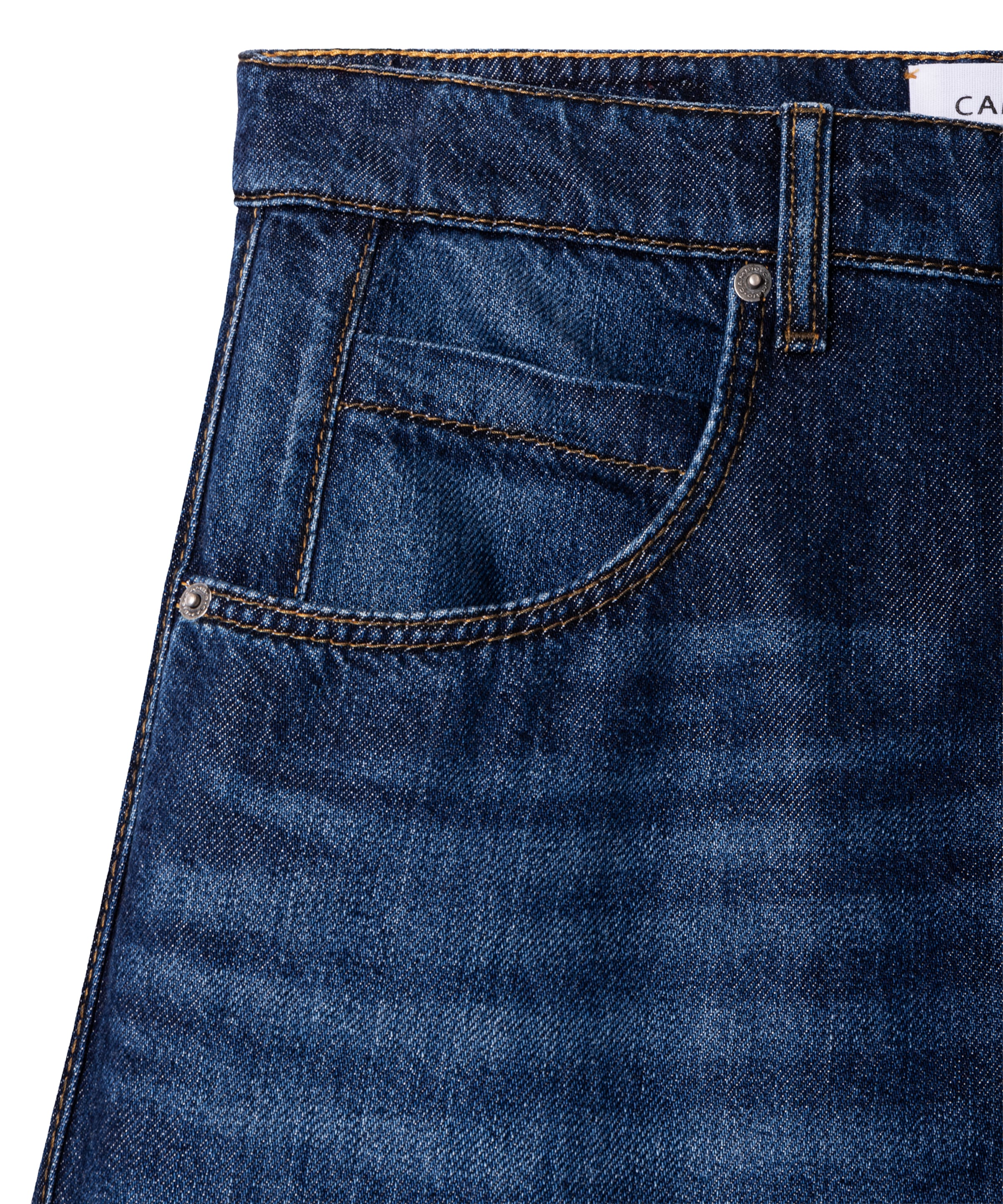 Cambio Barrel Jeans 'Orla' in Blau